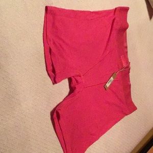 Hot pink skims soft lounge boxer shorts